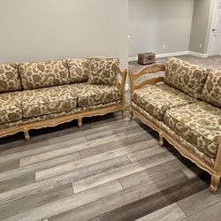 Thomasville Couch And Loveseat