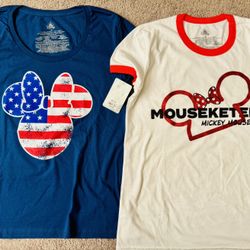 DISNEY Minnie Mouse Woman’s T-Shirts - BRAND NEW WITH TAGS Size XS