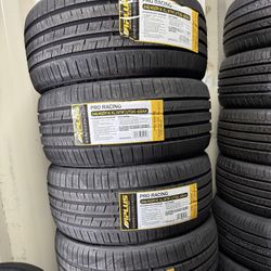 🔥245/40/18 Aplus Pro Racing M+s ‼️we Finance 