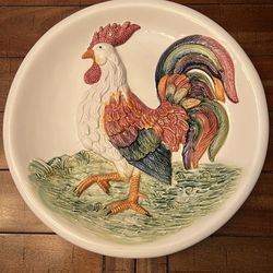 Rooster Plate