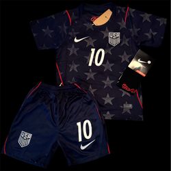 Christian Pulisic World Cup Kids Away Jersey Set