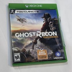 Ghost Recon XBox One Game with Case & Inserts Ubisoft Tom Clancy