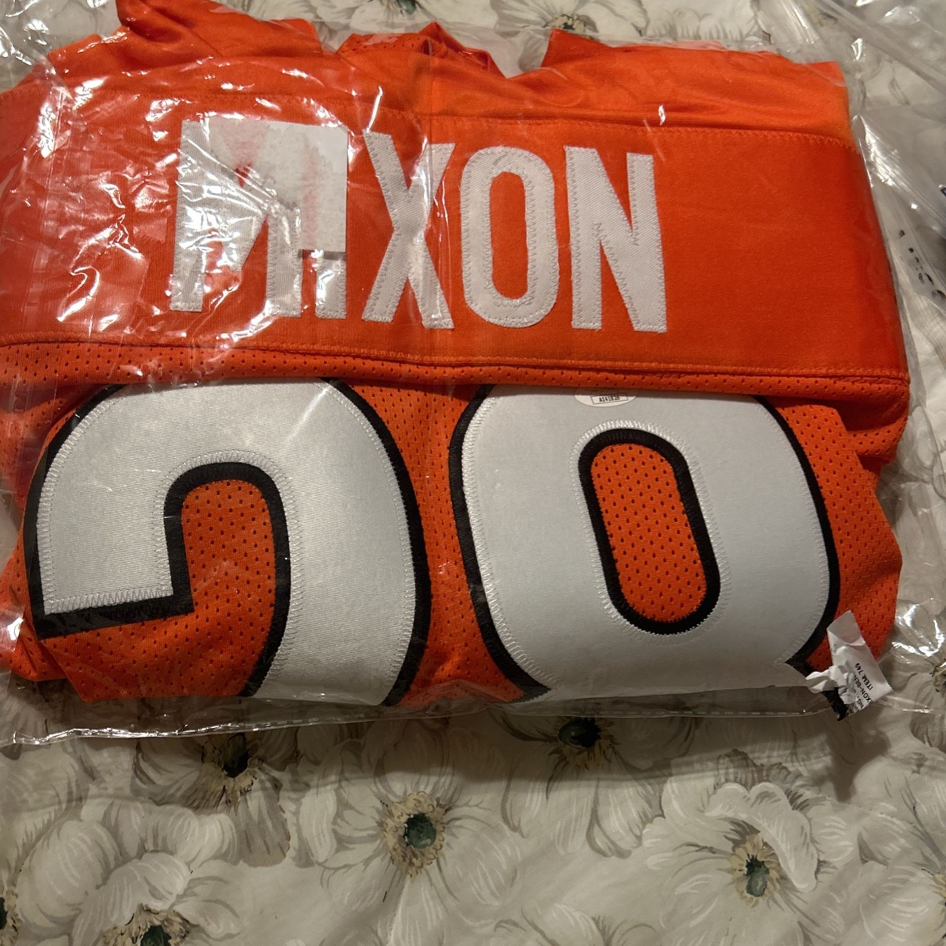 Joe Mixon Custom Signed Jersey