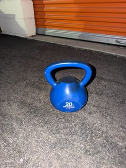 Marina 20LB Blue Kettlebell