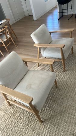 2 accent chairs from Target