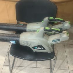 (2) Ego leaf blowers only no batteries 