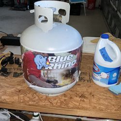 Empty tank for spare