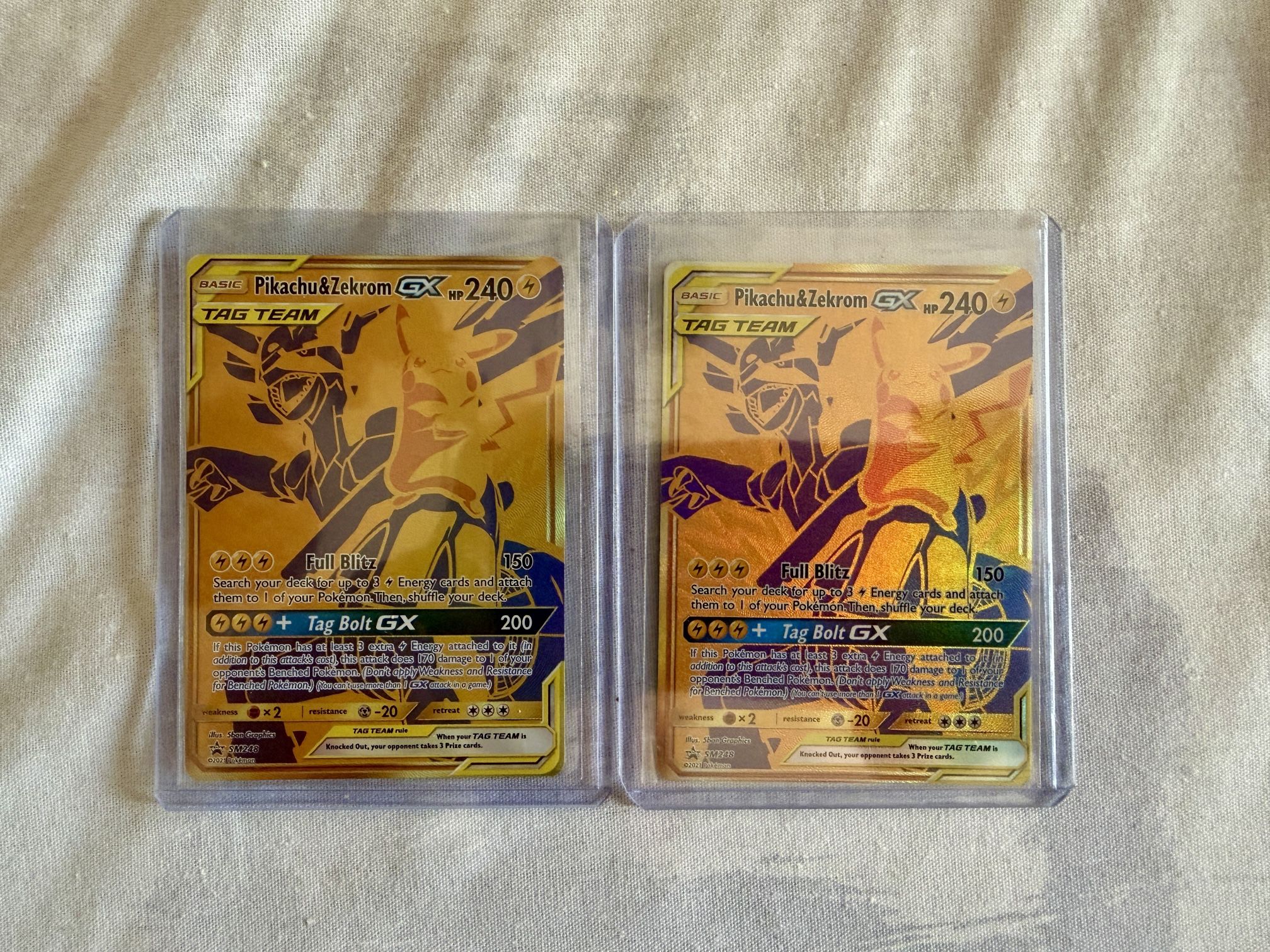 Pokemon Pikachu & Zekrom GX