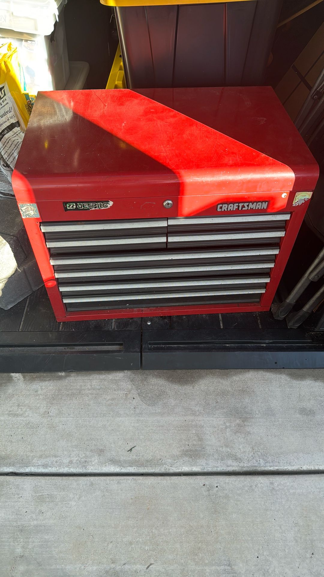 Craftsman Tool Box With Tools