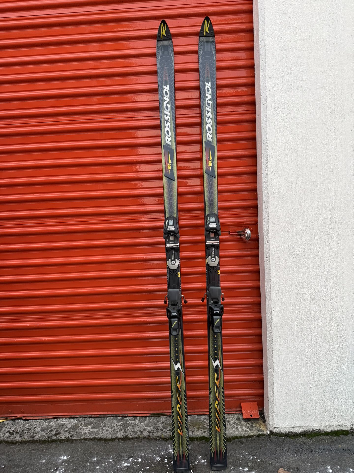 Rossignol Viper 201cm Skis with Marker Titanium Bindings– No Poles