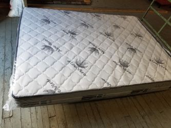 Brand new orthopedic queen mattress and matching box spring set
