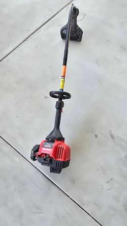 Troy -bilt 16" 2-cycle curved shaft gas string trimmer