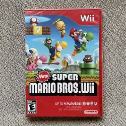 New Super Mario Bros. Wii - New, Sealed, Never Opened - N64 GameCube SNES NES 