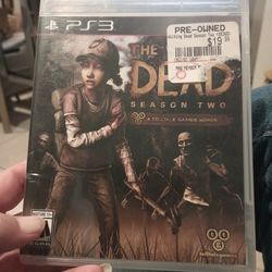 Walking Dead Video Game- Season Two- Playstation 3