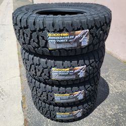 265 70 17 NEW TIRES TACOMA 4RUNNER TUNDRA SEQUOIA FJ