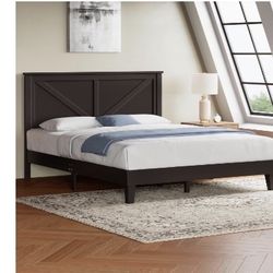 Bed Frame Full Size (Brand New In Box )