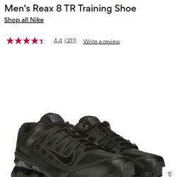 Size 11 Men's Nike Reax 