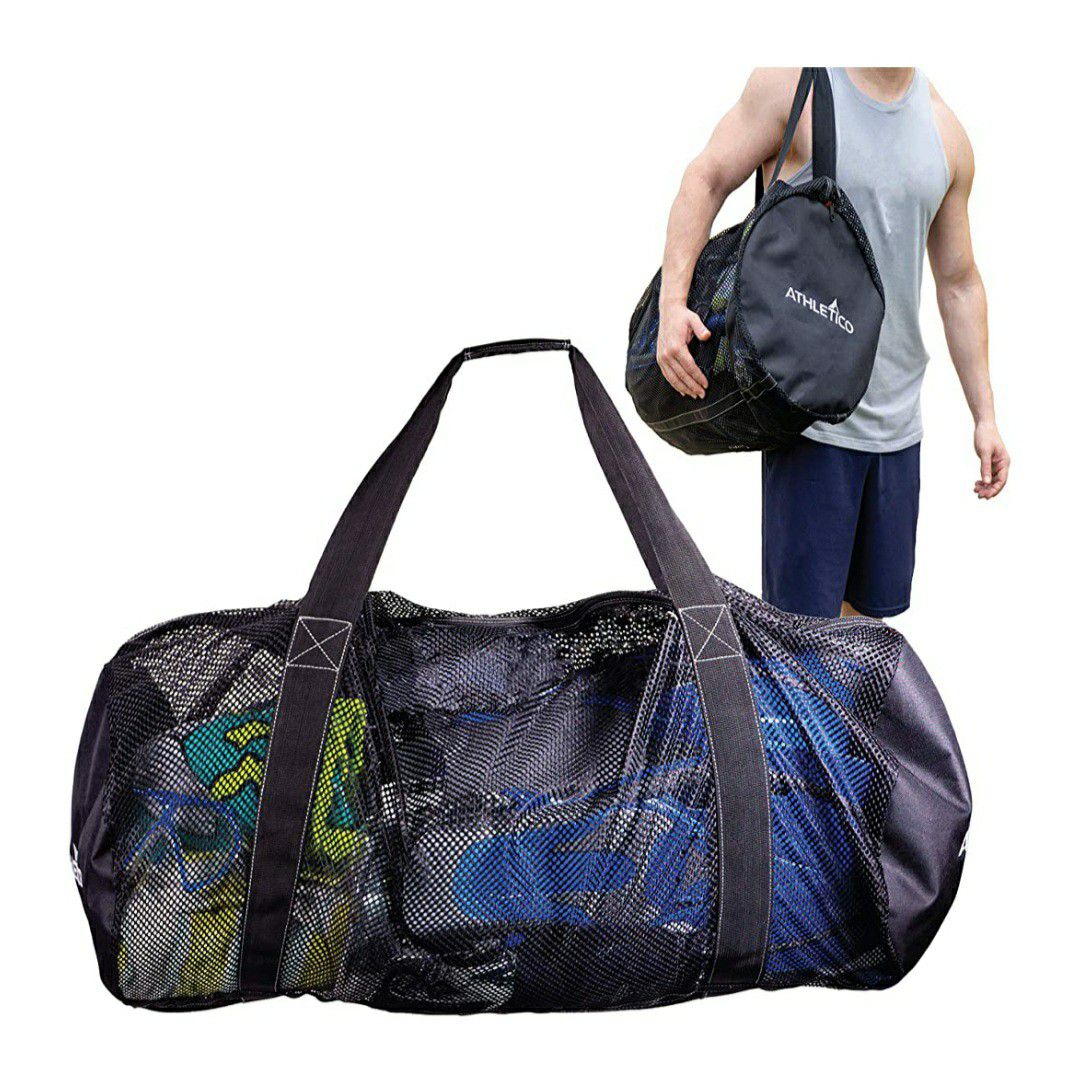 New Athletico Mesh Dive Duffle Bag for Scuba or Snorkeling