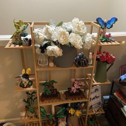 Bamboo Plant Stand