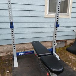 Fitness Gear Pro OB|600 Squat Rack and bench Press 