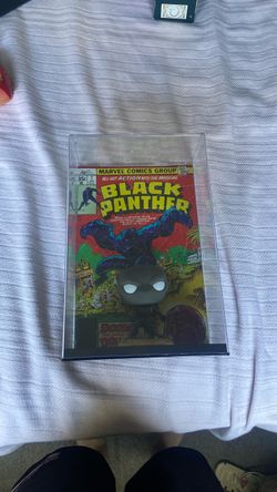 Black Panther Comic Cover Funko Pop