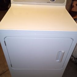Ge White King Size Capacity Electric Dryer 