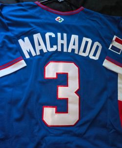 San diego Padres Manny Machado world baseball classic jersey MLB Baseball