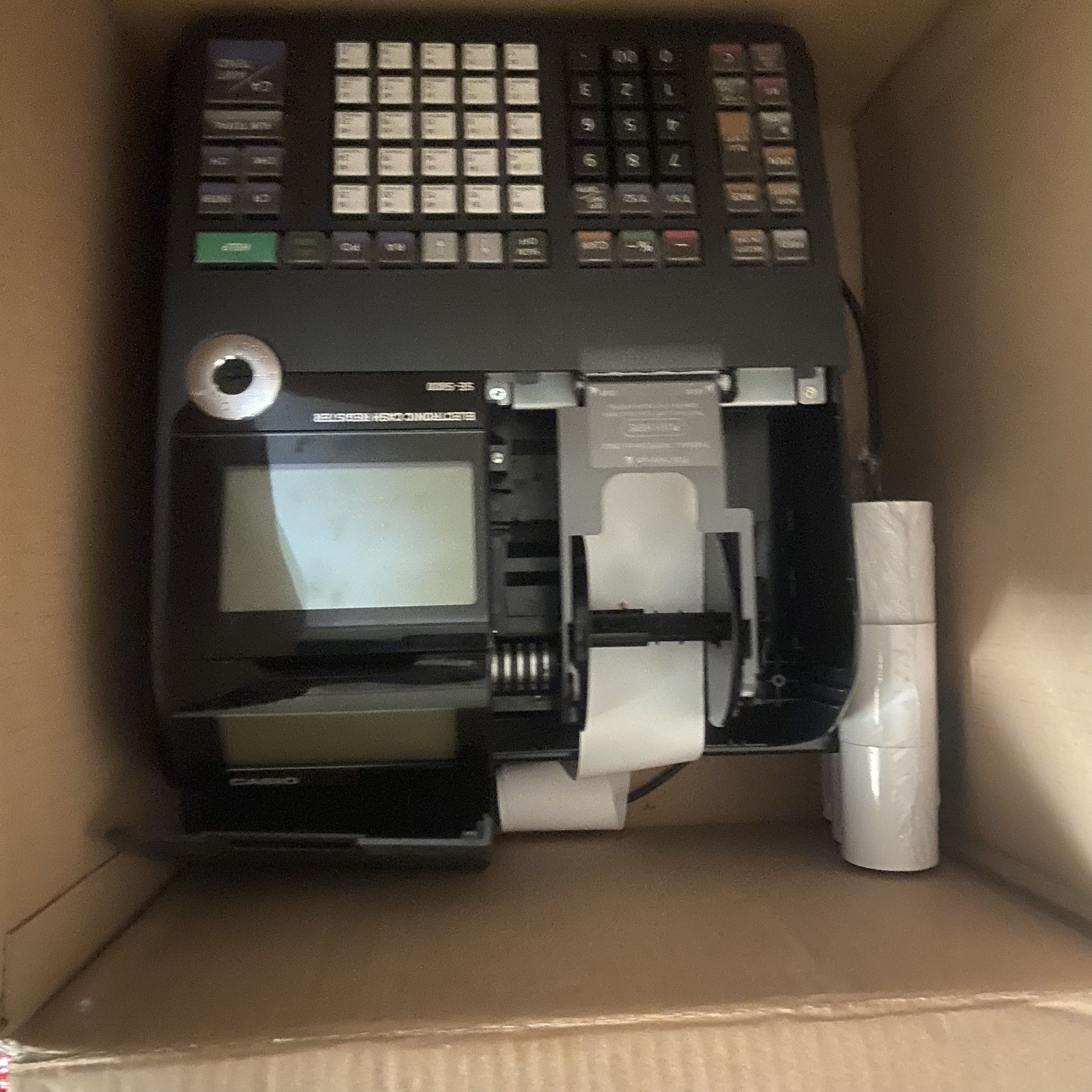 $50 Casio SE-S800: Casio se-s Tape Thermal Cash Register With No Key