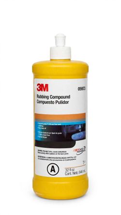 3M 05973 Rubbing Compound - 1 Quart / 32 fl oz / 946 mL - NEW