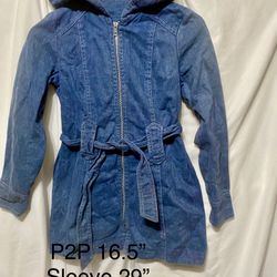 Vintage Hooded Denim Jacket
