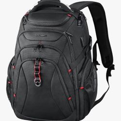 KROSER Travel Laptop Backpack 17.3 Inch XL Computer Backpack