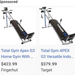Total Gym Apex G3Plus 