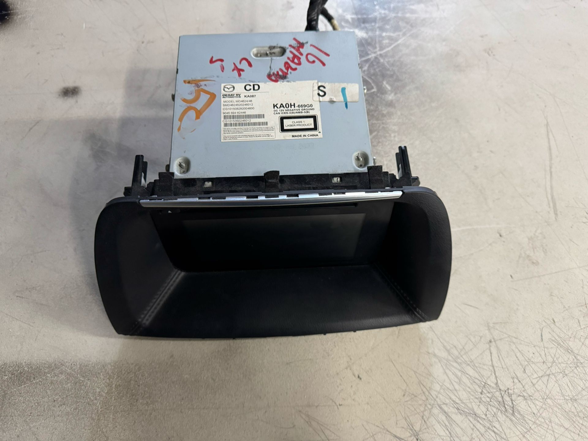 2016 Mazda Cx-5 Display Unit