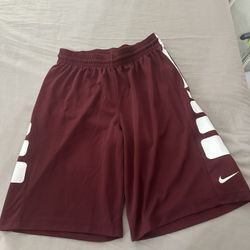 Nike Elite Shorts Maroon