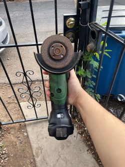 Hitachi power tool angle grinder