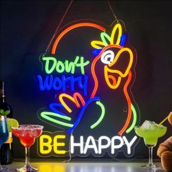 Dont worry be happy Led neon sign