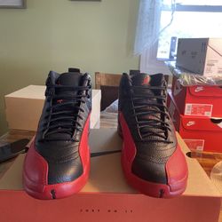 AIR JORDAN 12  FLU GAME SIZE 14 