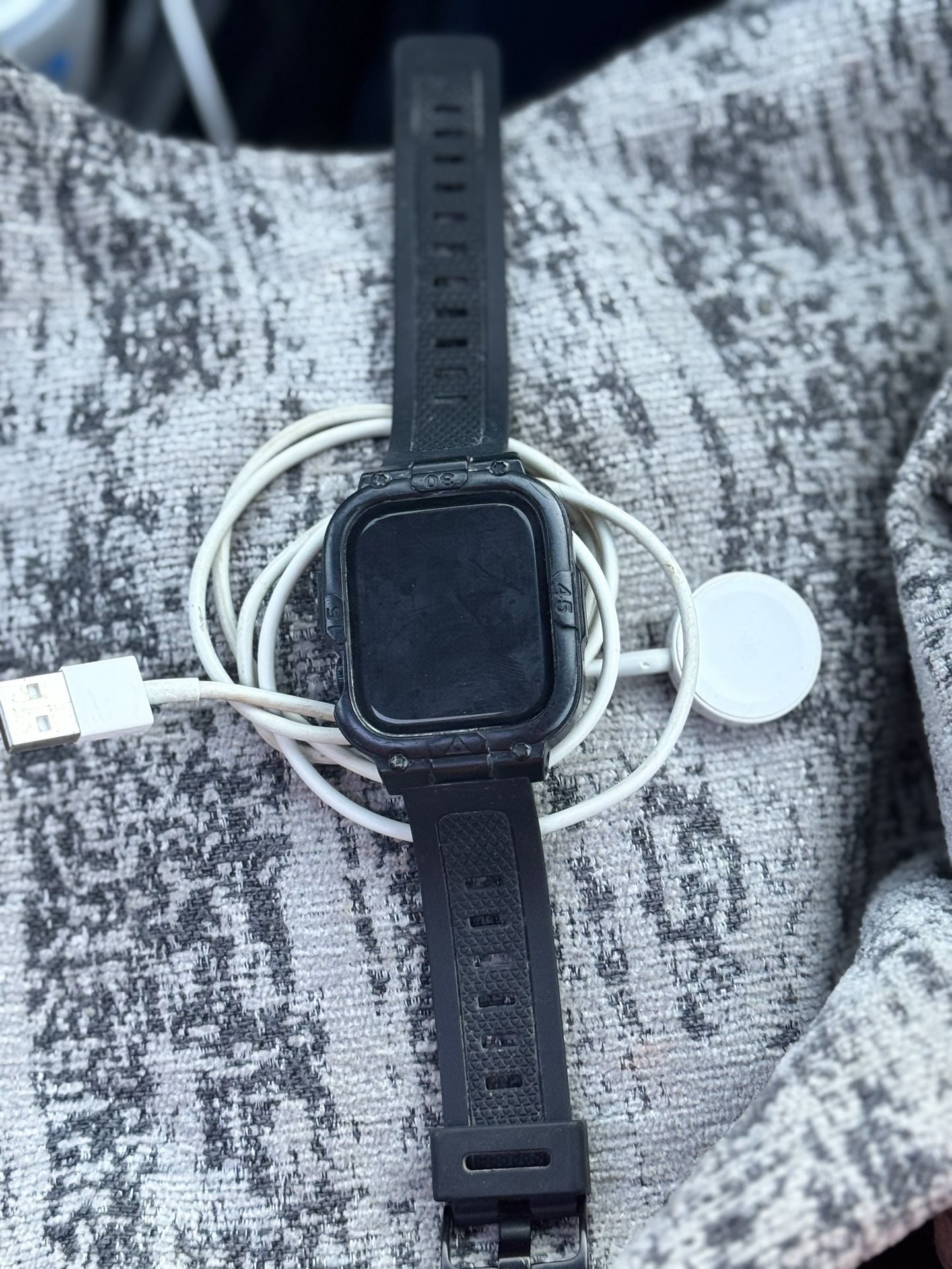 Series 9 Apple Watch with Charger & protective case