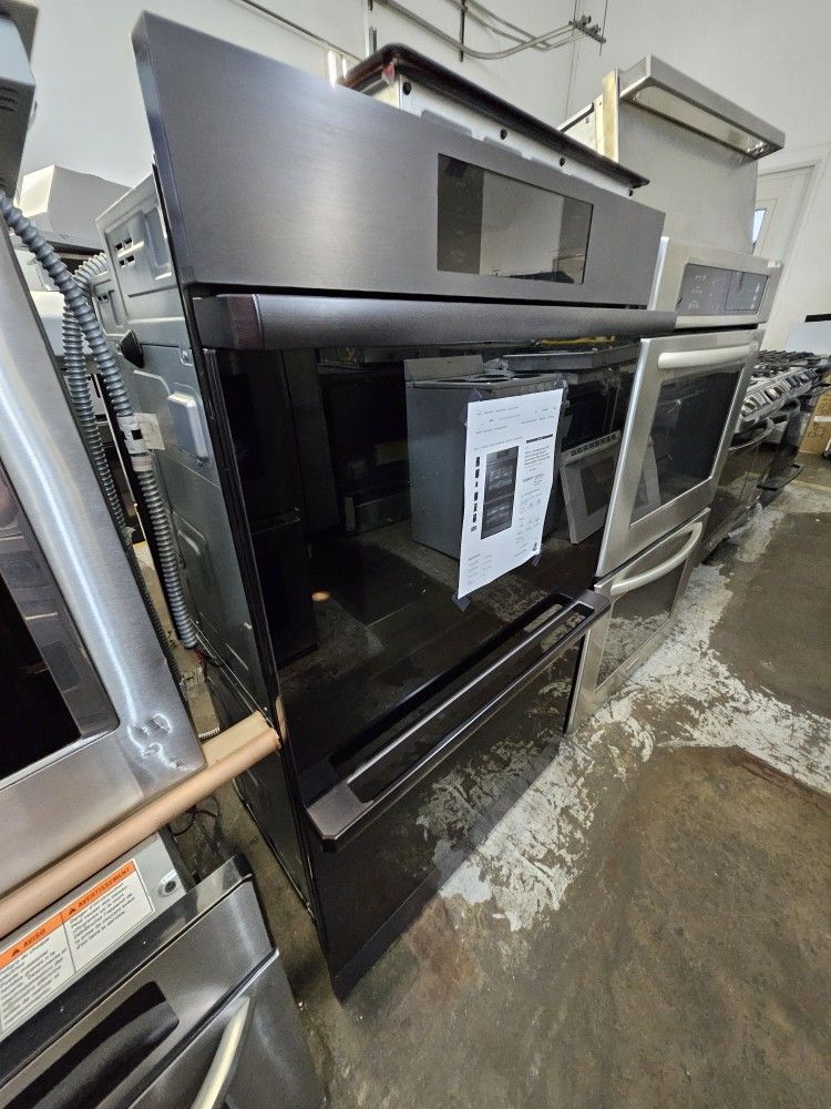 30" DACOR DOUBLE OVEN BLACK STAINLESS
