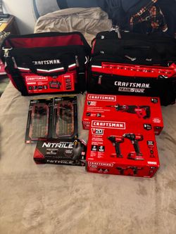 Craftsman Tools & bags bundle.