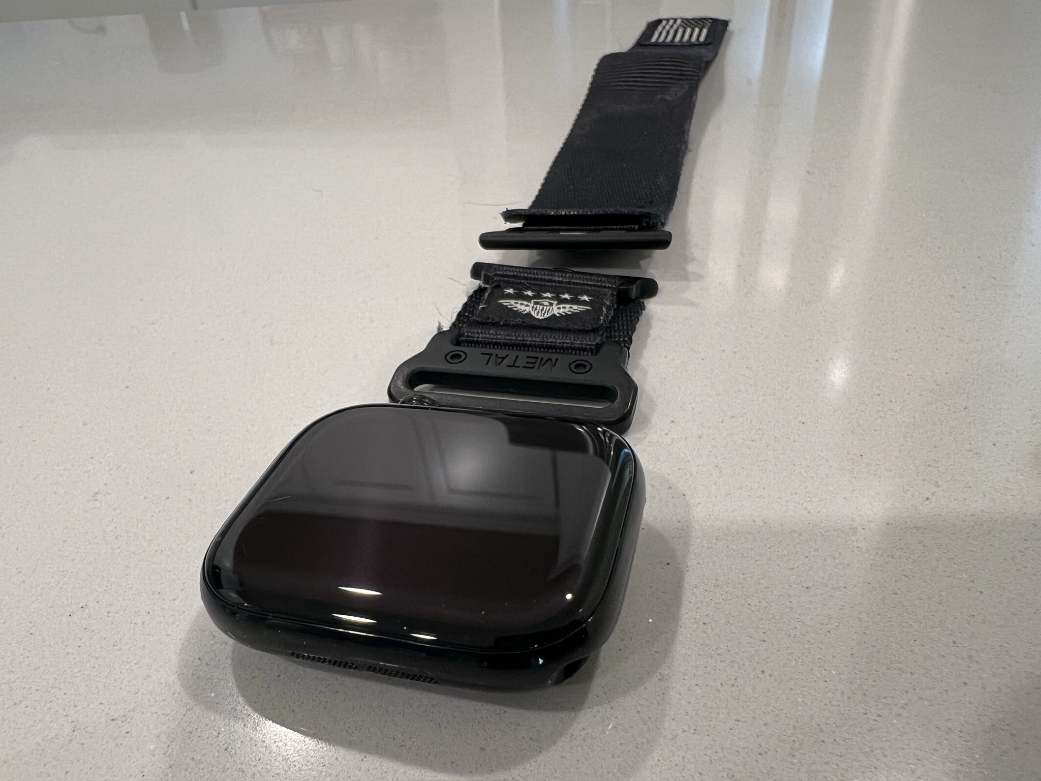 Apple Watch Series 10 GPS 46mm Jet Black in great condition with charger. $200