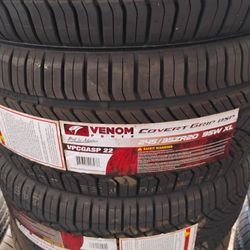 Set De Llantas Nuevas Venom Power 245 35 20
