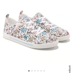 Women's BOBS Cats Cute 2.0 Slip On Canvas Sneaker SIZE 10