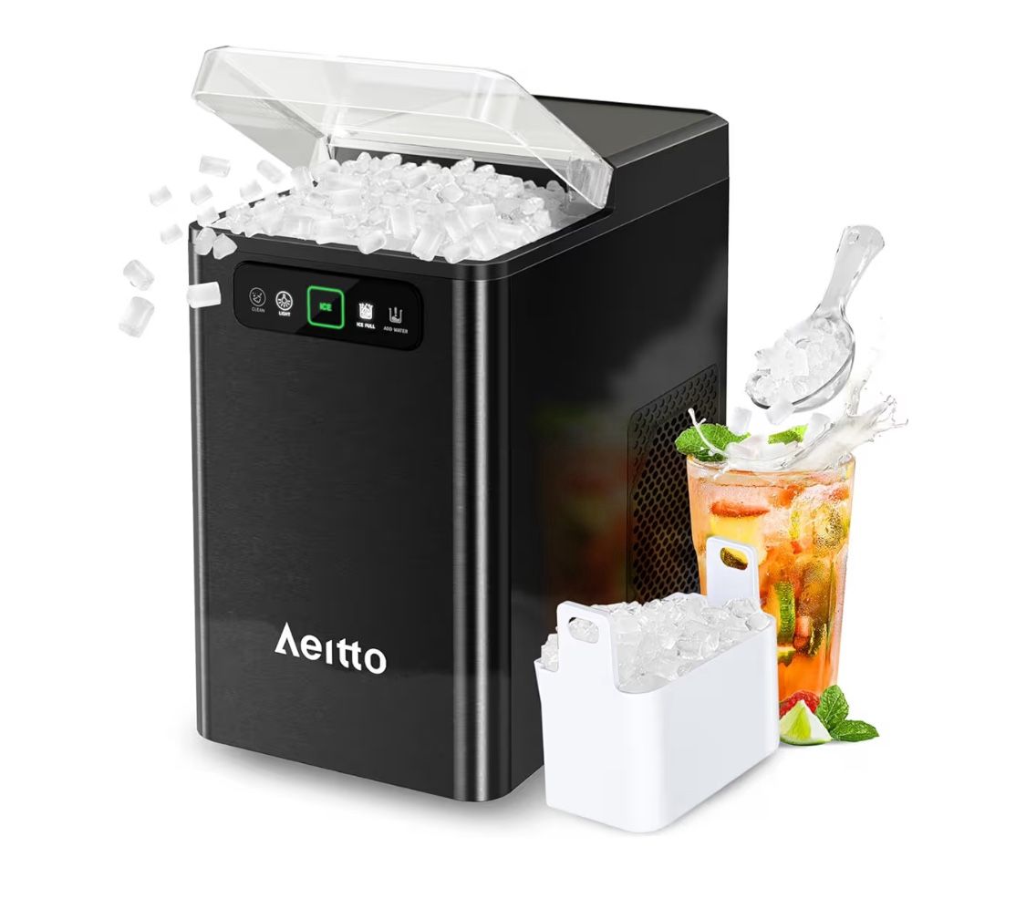 Aeitto Nugget Ice Maker Countertop