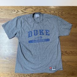Vintage Nike Duke Lacrosse Tee Men’s L