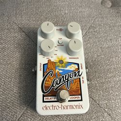 EHX Canyon Delay And Looper Pedal 