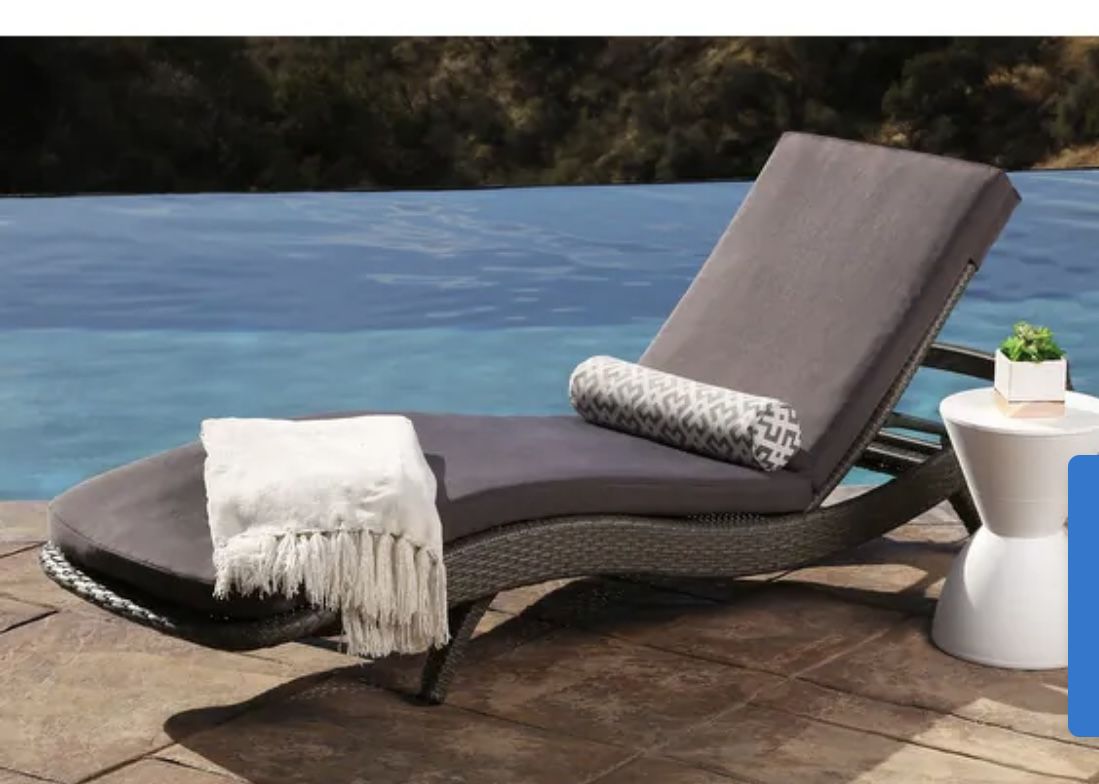 Brand New Wicker Long Chaise