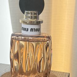 Miutine Eau de Parfum Miu Miu Large Size 3.3 Oz