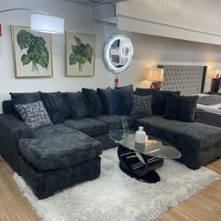 Super Comfy Chenille XL Sectional! 