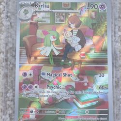 Kirlia Scarlet & Violet Holo Illustration Rare Card 212/198 NM/MT